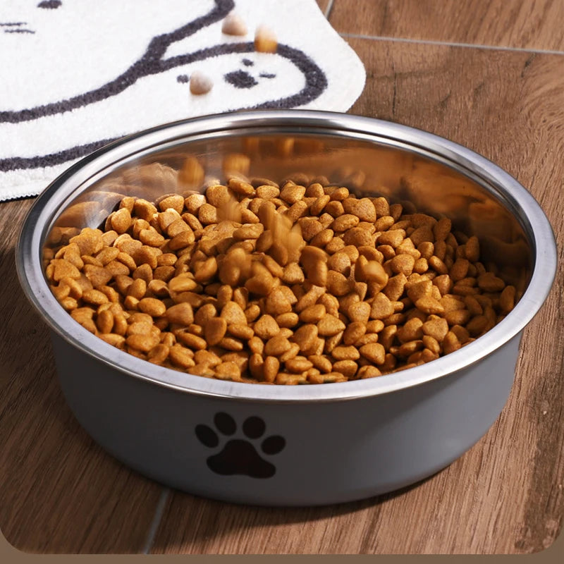 Dog Bowl with Non-Slip Rubber Base