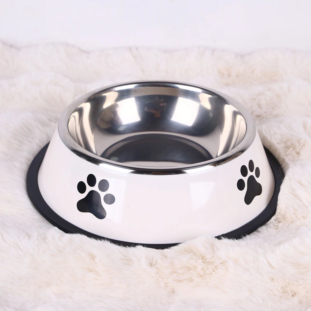 Stainless Steel Pet Bowl - Anti-Slip