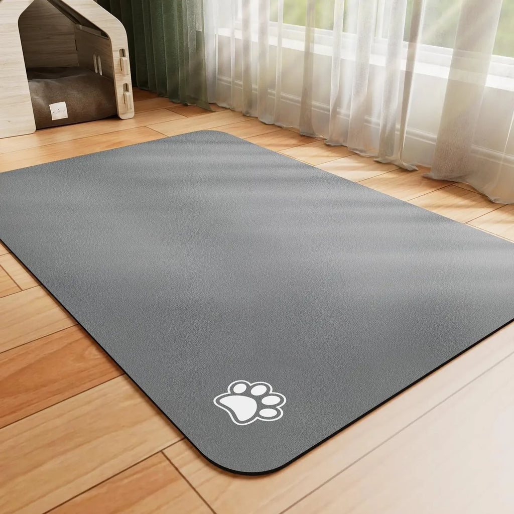 Absorbent Pet Feeding Mat - Quick Dry