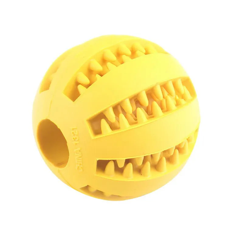 Dog Treat Ball - Interactive Chew Toy & Feeder