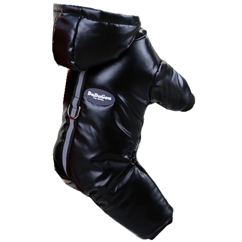 Waterproof Winter Dog Jumpsuit - Warm Hoodie Coat for Small to Medium Dogs