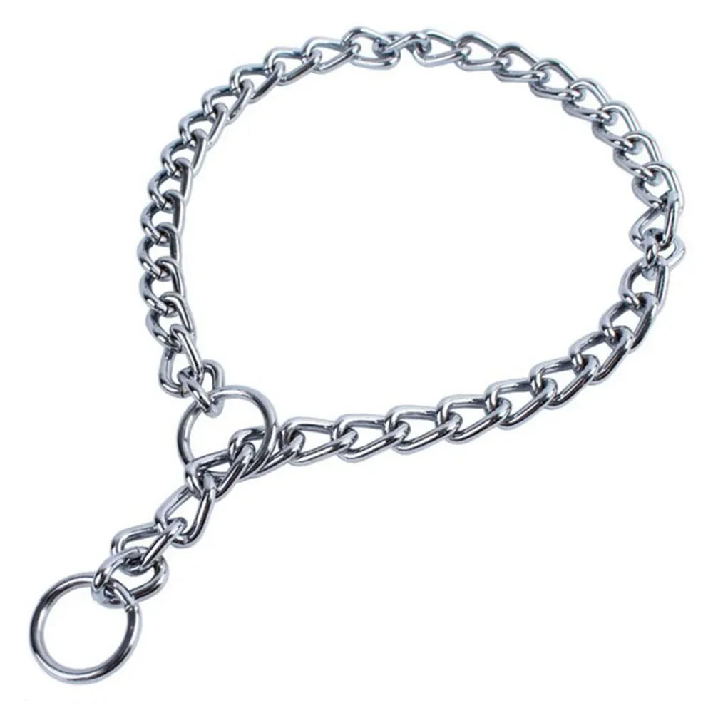 Stainless Steel Slip Chain Dog Collar