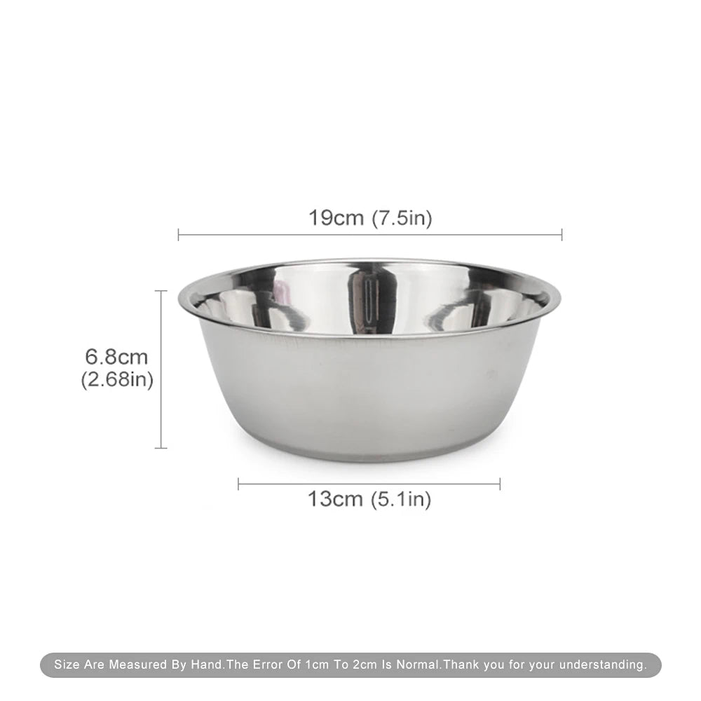 Stainless Steel Dog Bowl - Value