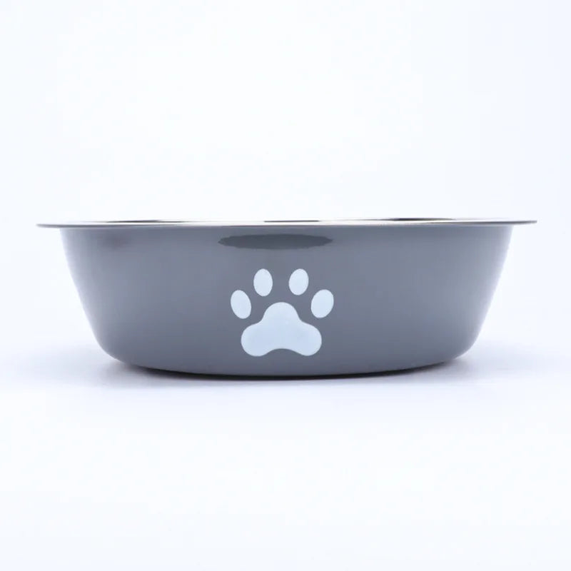 Stainless Steel Dog Bowl - Anti-Slip