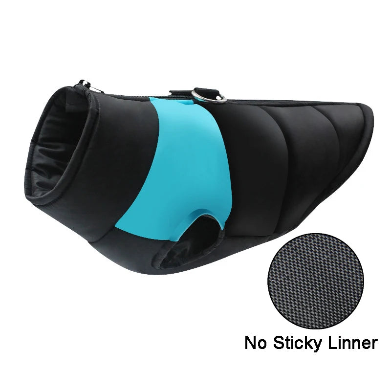 Waterproof Padded Winter Dog Coat - Warm Vest Jacket for Small to Large Dogs
