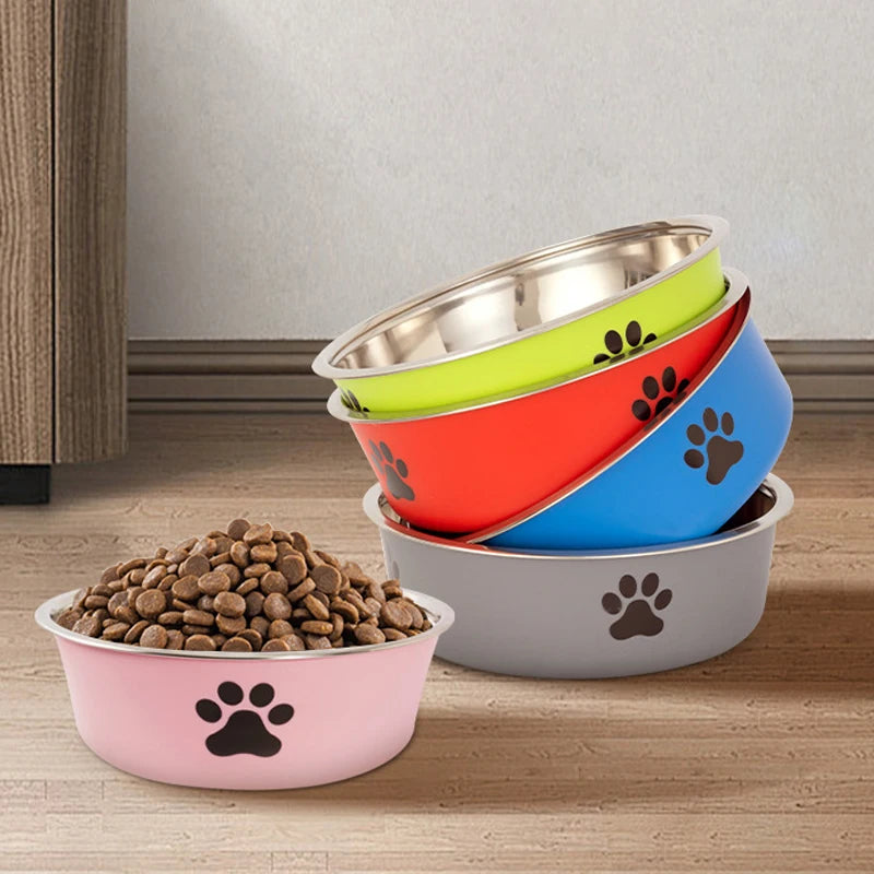 Dog Bowl with Non-Slip Rubber Base