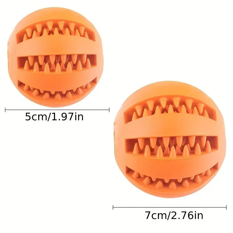 Dog Treat Ball - Interactive Chew Toy & Feeder