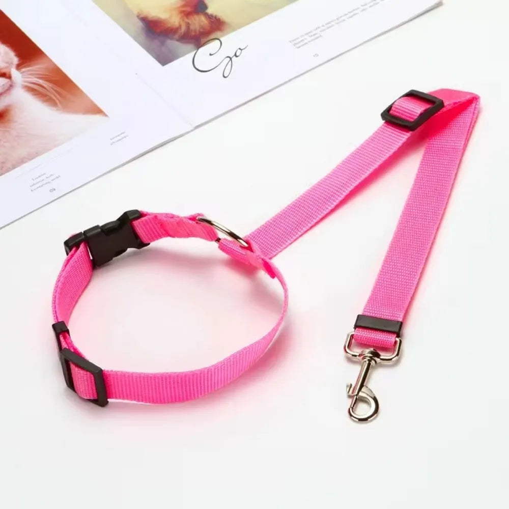 Dog Car Seat Belt - Two-in-One