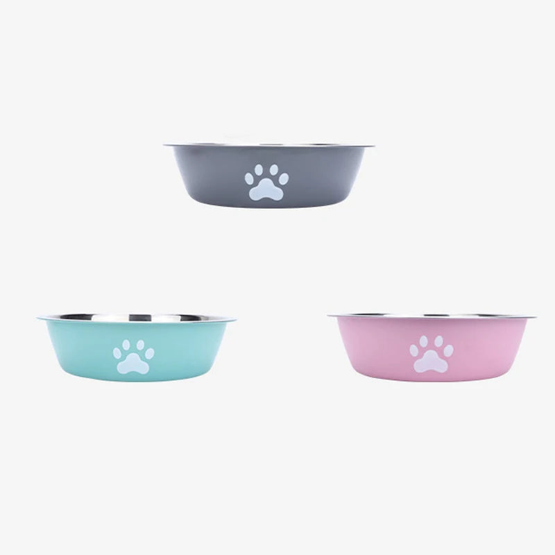 Stainless Steel Dog Bowl - Anti-Slip