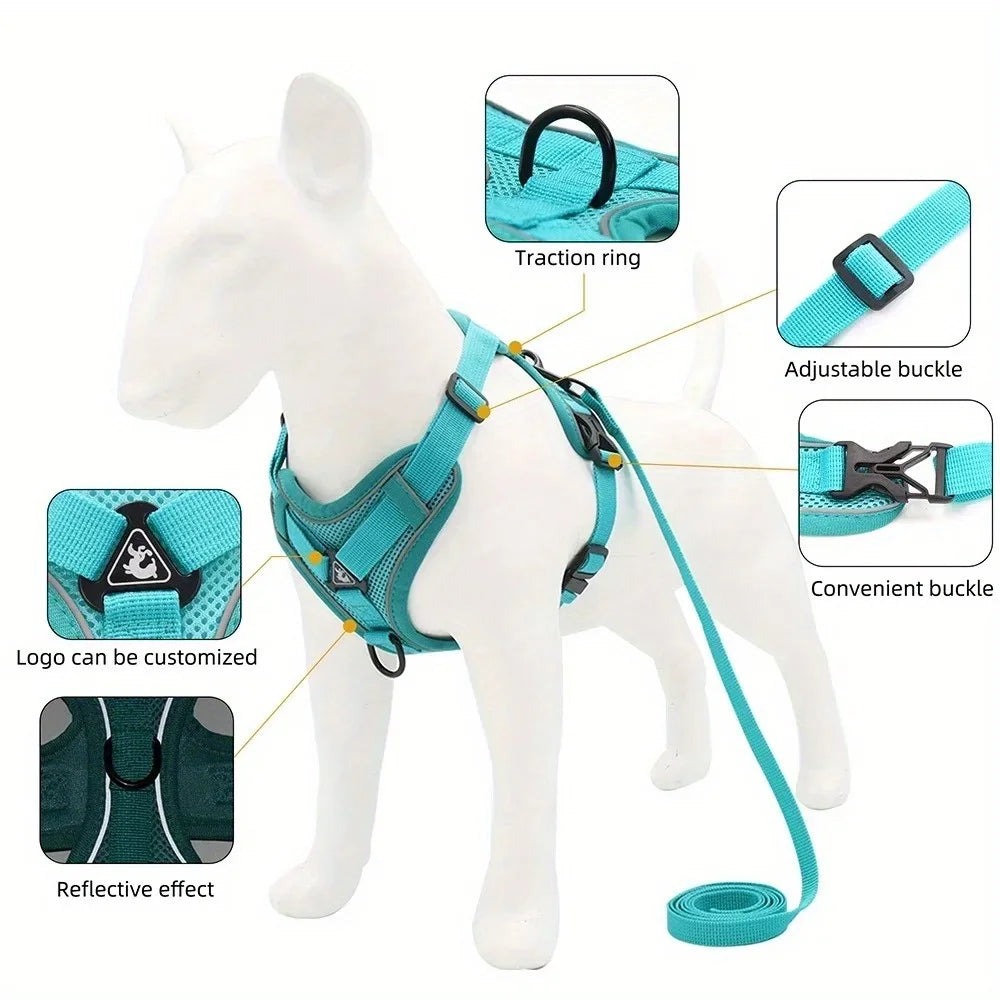 No Pull Dog Harness and Leash Set