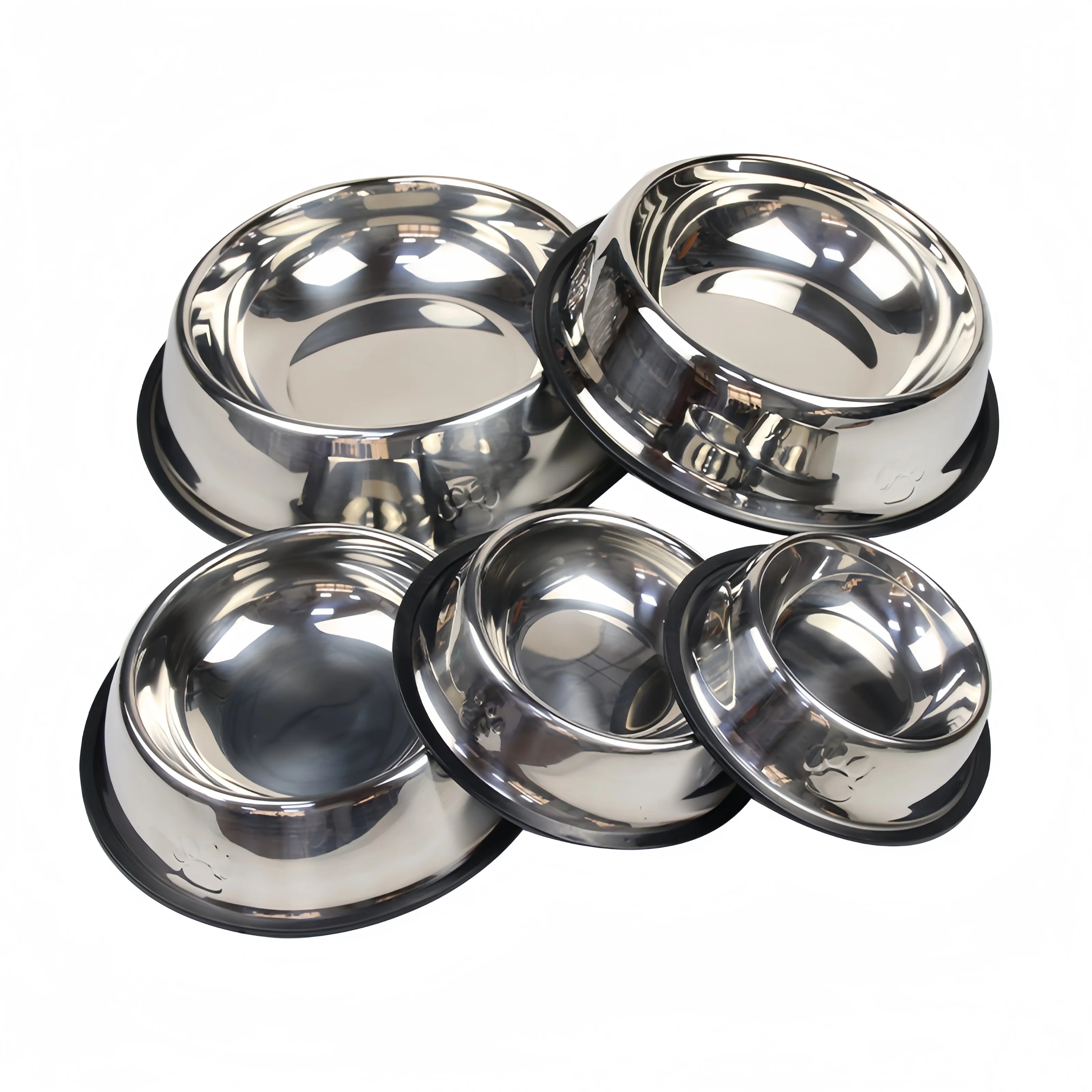 Stainless Steel Pet Bowl - 5 Sizes