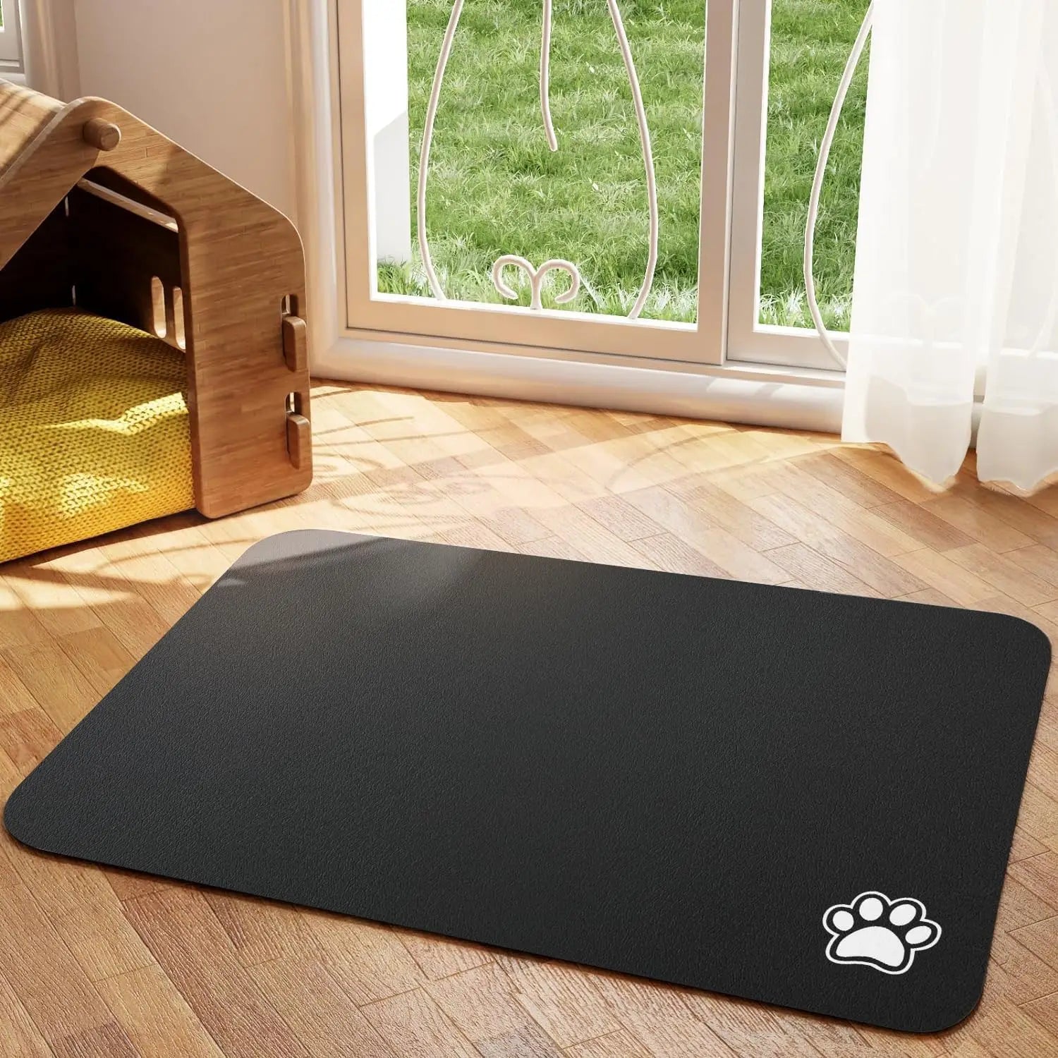 Absorbent Pet Feeding Mat - Quick Dry