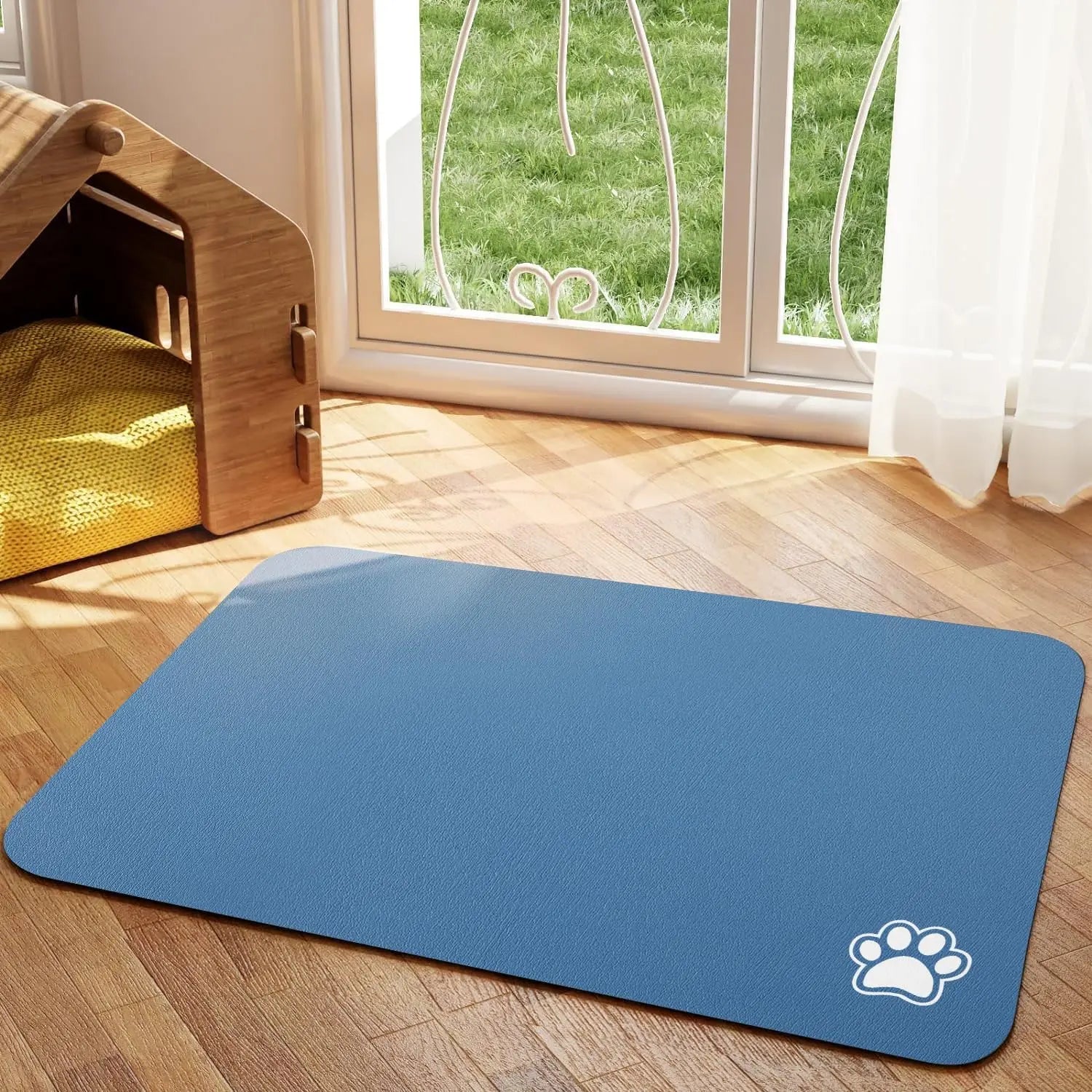 Absorbent Pet Feeding Mat - Quick Dry