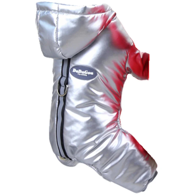 Waterproof Winter Dog Jumpsuit - Warm Hoodie Coat for Small to Medium Dogs