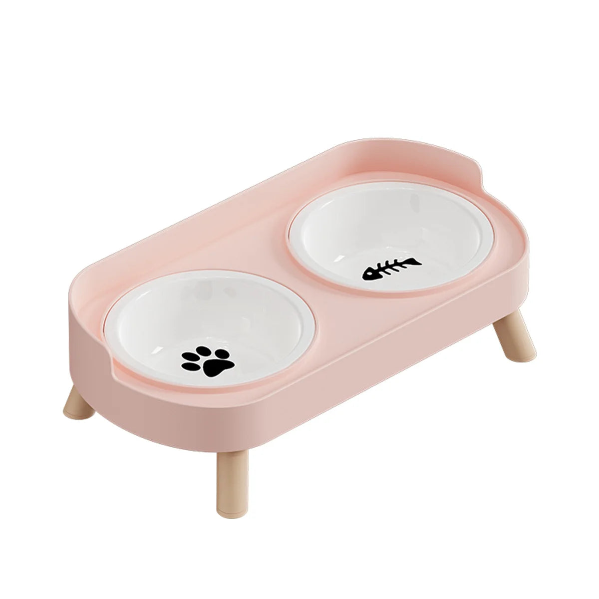 Colourful Double Pet Bowl Set