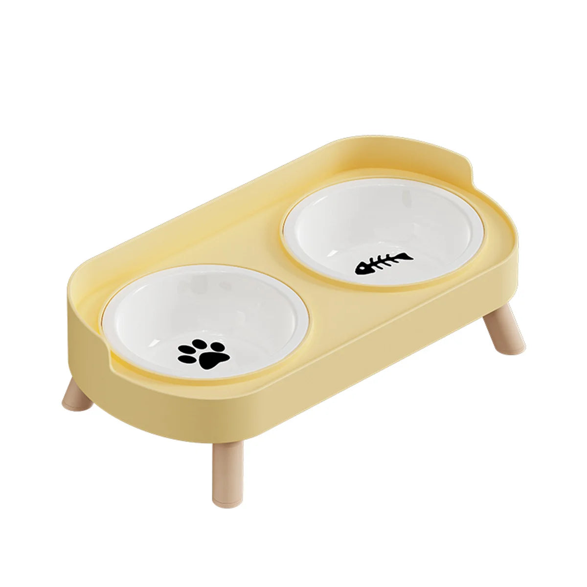 Colourful Double Pet Bowl Set