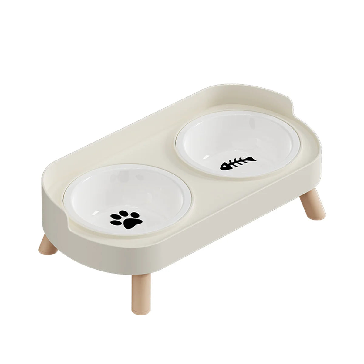 Colourful Double Pet Bowl Set